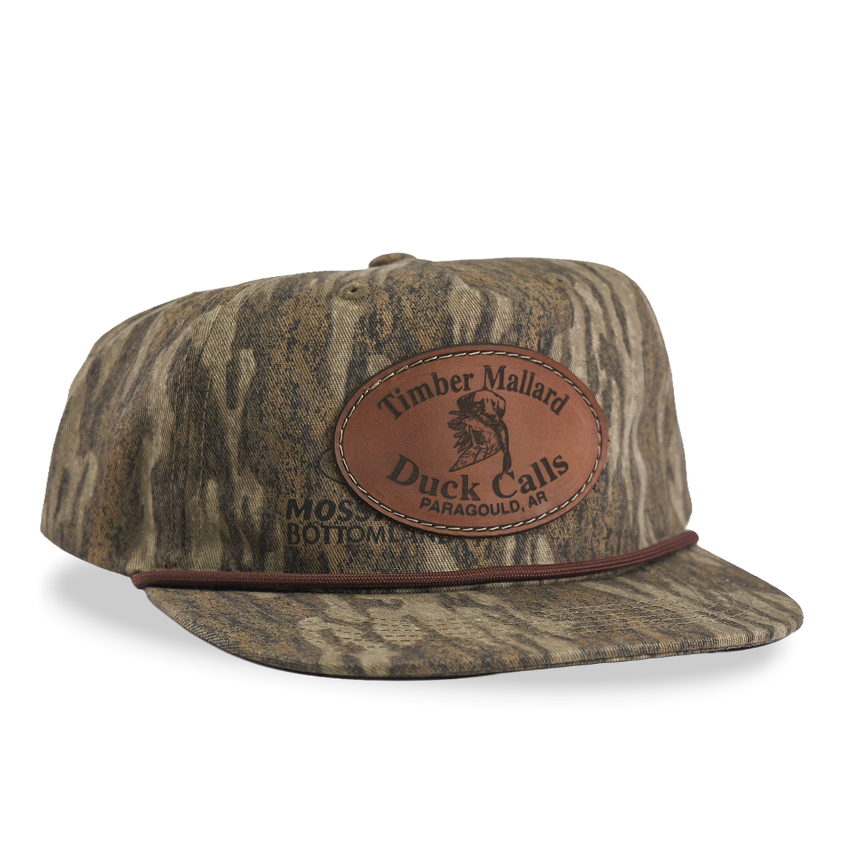 TMDC MOSSY OAK BOTTOMLAND LOST HAT CO GOAT ROPE CAP