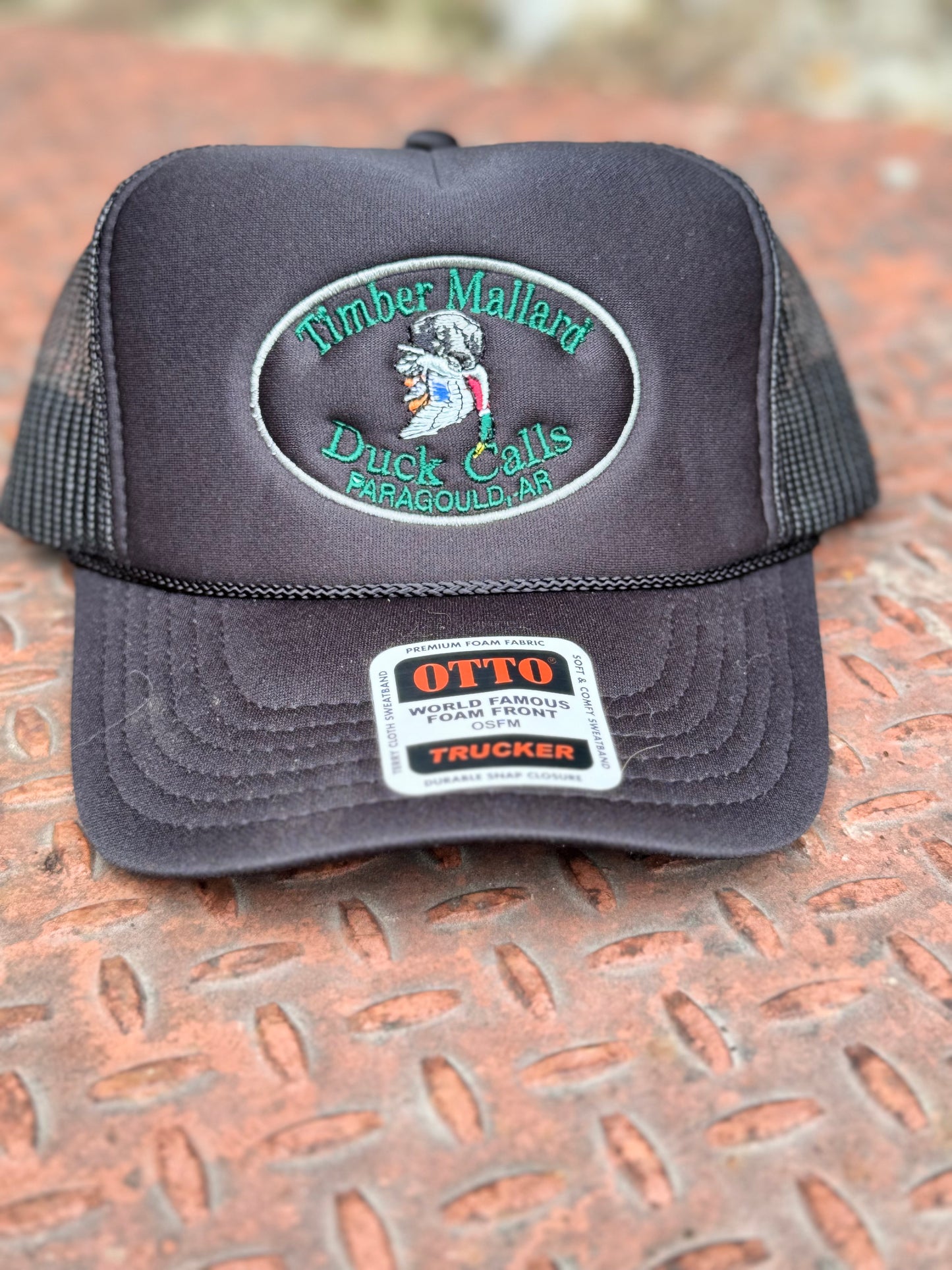 TMDC OTTO TRUCKER HAT-Black