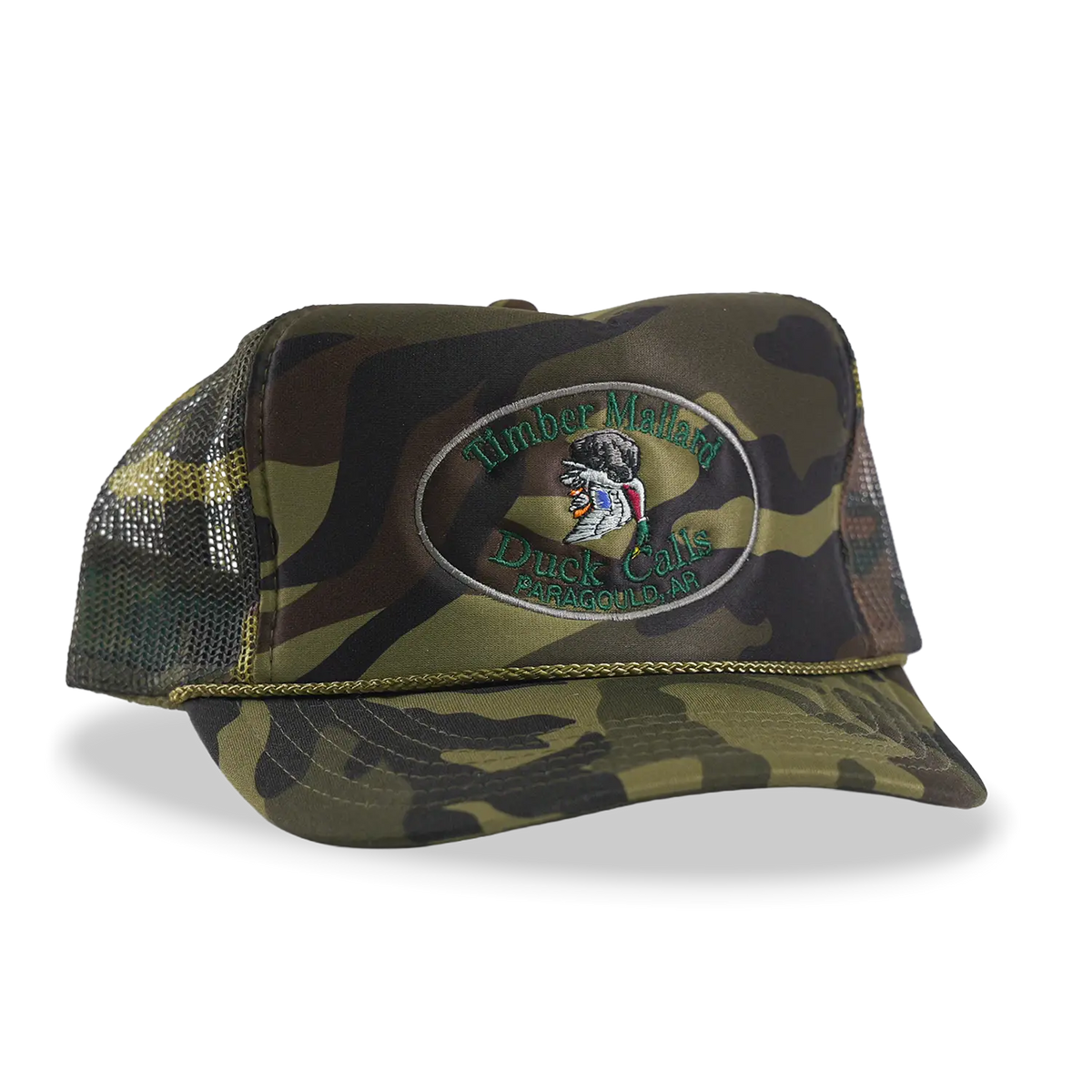 TMDC OTTO TRUCKER HAT-Wetlands Camo
