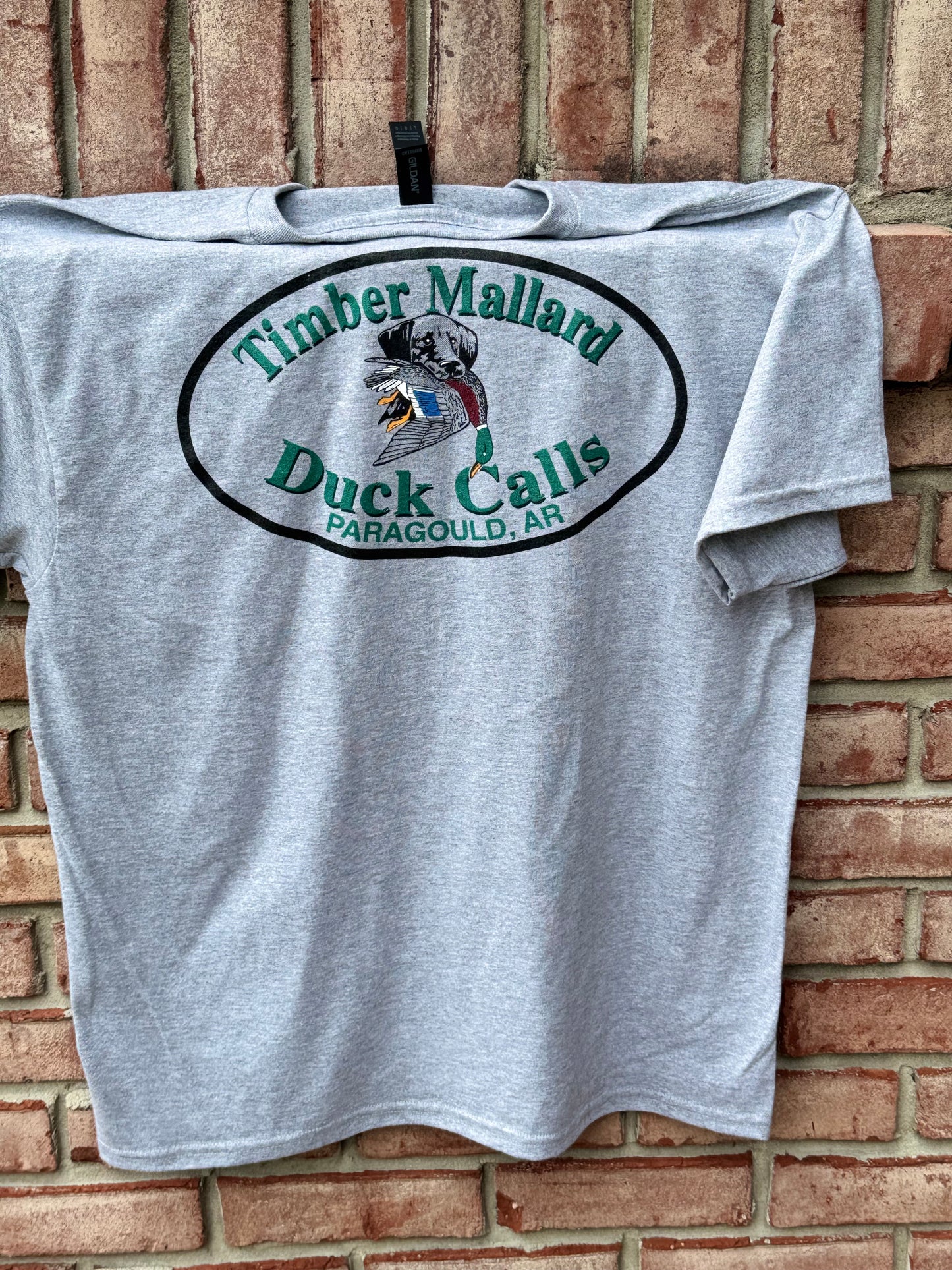 TMDC FULL COLOR LOGO T-SHIRT GILDAN DRYBLEND-Gray