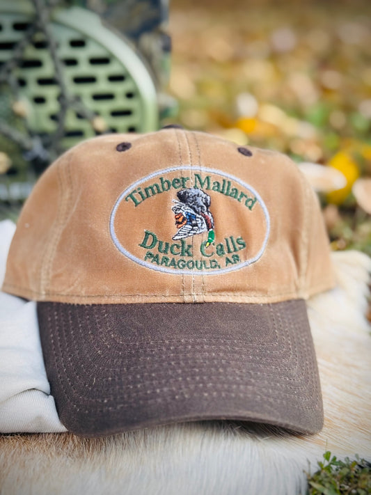 TMDC LOGO WAXED CANVAS CAP