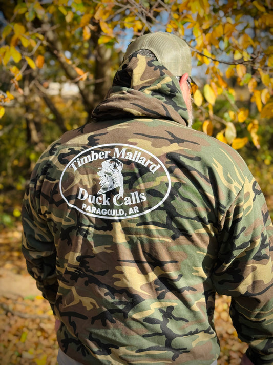 TMDC LOGO CAMO HOODIE