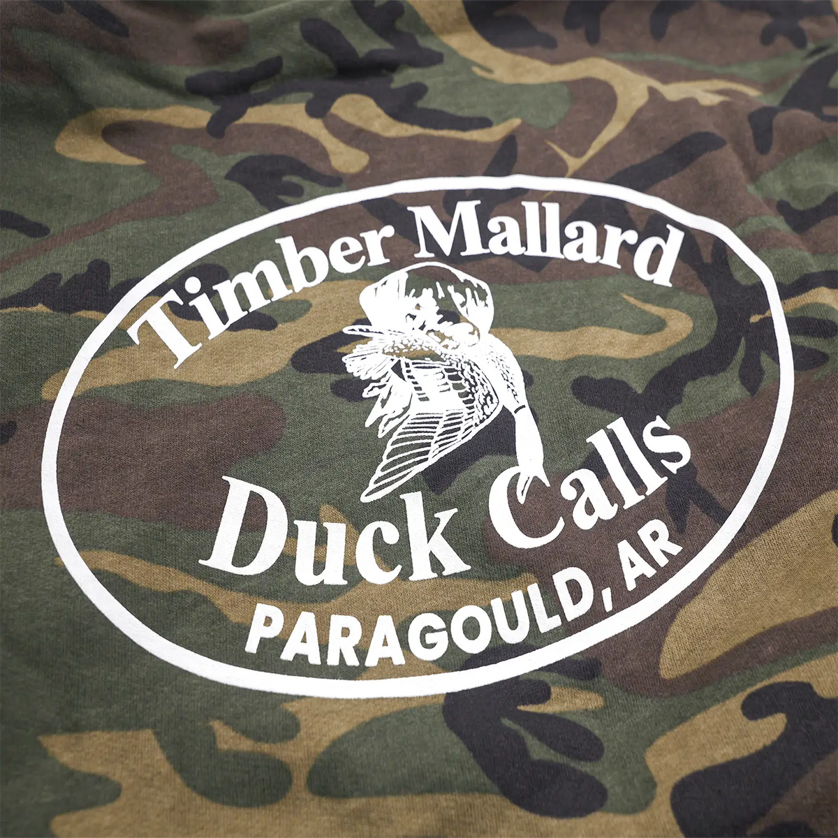 TMDC LOGO CAMO HOODIE