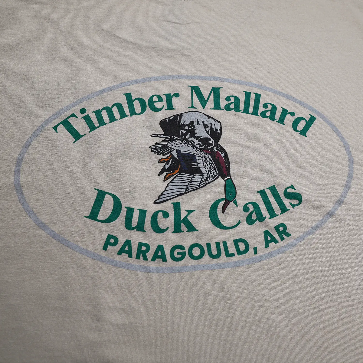 TMDC FULL COLOR LOGO T-SHIRT GILDAN DRYBLEND-Sand